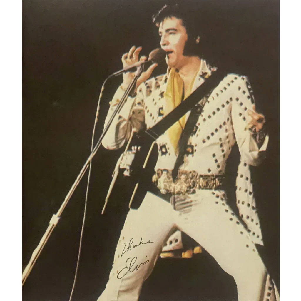 Vintage 1970s Elvis Presley Concert Photos From The Colonel